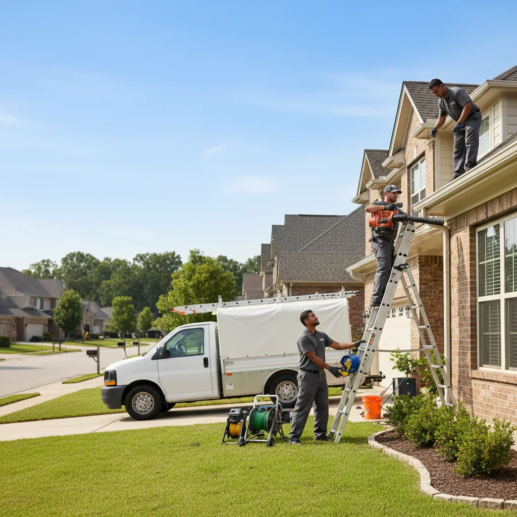 Home Gutter Service in Illinois near me